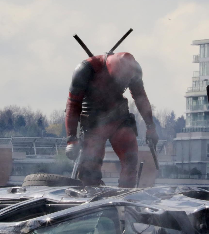 Illustration for article titled Nuevas imágenes del rodaje de Deadpool dan pistas sobre la pelĂcula